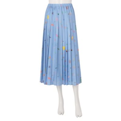 MUVEIL(ミュベール)の落書きプリントプリーツスカート通販 | 集英社