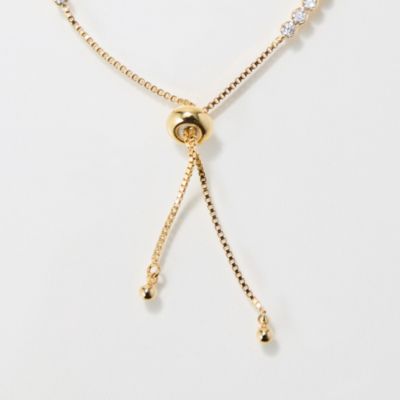 Phoebe(フィービィー)のラインストーンスライドテニスブレスレット通販