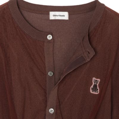 CHIKA KISADA(チカ キサダ)のチュールカーディガン通販 | 集英社HAPPY