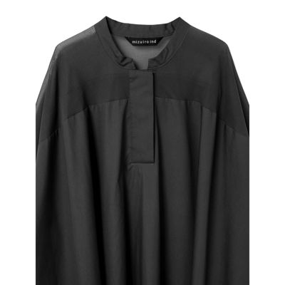 mizuiro ind(ミズイロインド)のシアーショルダーワンピース通販