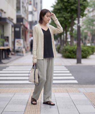 STYLE DELI(スタイルデリ)のサラッとしたランダムリブカーディガン通販