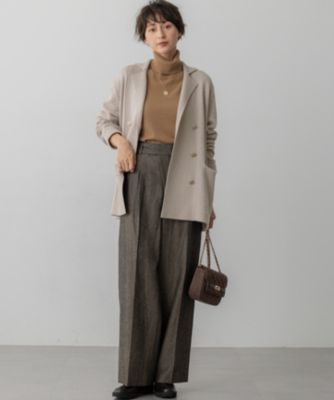 23区【見上愛さん着用】カシミヤブレンド ニット ジャケット 23区｜【見上愛さん着用/Oggi掲載】カシミヤブレンド ニット