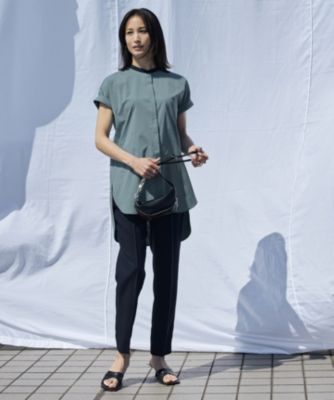 ICB　接触冷感・UVケア・速乾　FluidBackSatin ドロストパンツ 新色追加・接触冷感・UVケア・速乾・洗える】FluidBackSatin