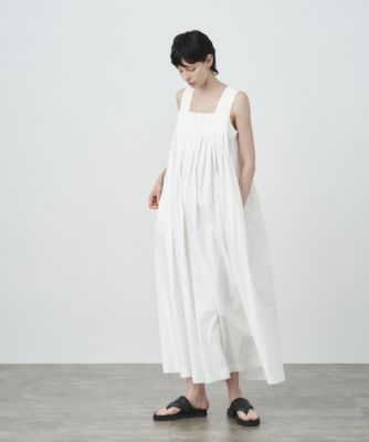 定価75900円税込【ATON/エイトン】MICRO COTTON SATIN OVERALL