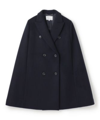 タグ付き新品定価9.2万23aw ベイジCLOVIS ケープポンチョ4/L