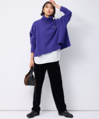 23区 L(ニジュウサンク エル)の【洗える】ウールカシミヤ ニット