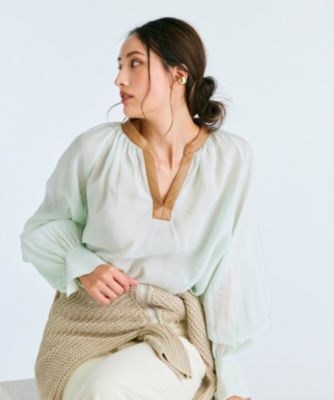 BEIGE，(ベイジ)の【STORY 7月号掲載】 PAULINE / レザーコンビ