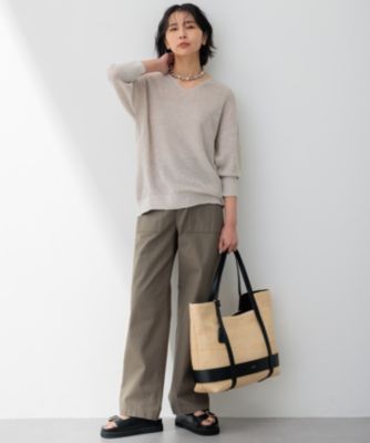 CLASSY.6月号掲載/Oggi4月号掲載】雑材 トートバッグ（トート