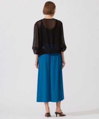 ICB L(アイシービー エル)の【洗える】Ta/Peメッシュ ブルゾン