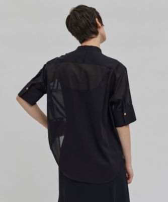 BEIGE，(ベイジ)の【洗える】BAC / バンドカラーブラウス通販