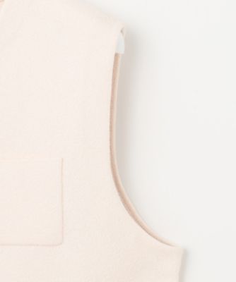 自由区 L(ジユウク エル)の【洗える】ループボンディングニット ジレ