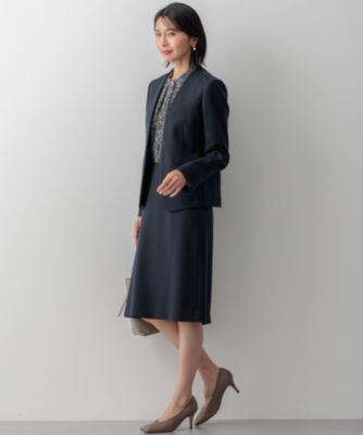 23区 S(ニジュウサンク エス)の【洗える】ウールライクカルゼ ノー