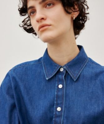 BEIGE，(ベイジ)の【洗える】DELAUP / ダンガリー風コットンデニム