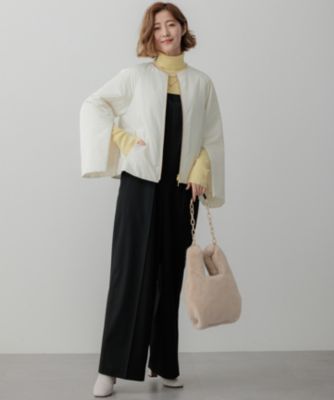 23区アウター 洗える】シレータフタ コンパクト ダウンコート （ダウンジャケット