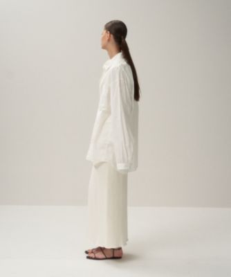 ATON(エイトン)のLINEN JERSEY | ストレートスカート通販