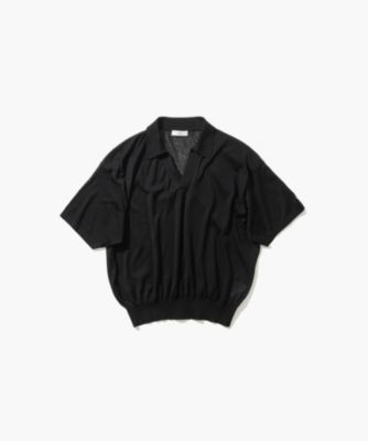 ATON スキッパーニット　25ss RAMIE CASHMERE SKIPPER POLO SWEATER | ATON(エイトン