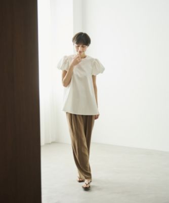 Newans(ハッシュニュアンス)の【洗える】Aラインパフスリーブ