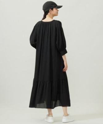 自由区(ジユウク)の【カタログ掲載】ソフトシルクビエラ ワンピース