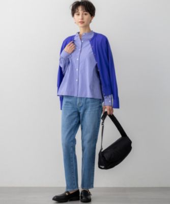 23区(ニジュウサンク)の【洗える】CANCLINI ティアードフリル ブラウス