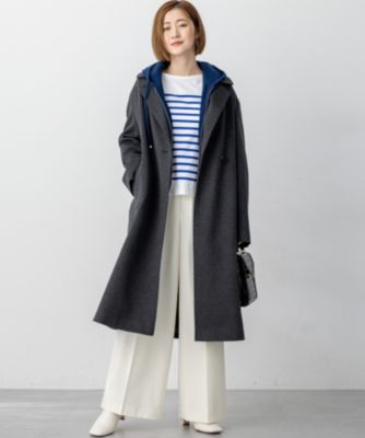 23区(ニジュウサンク)の【洗える】ピュアカシミヤ ジップアップ