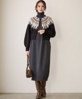 23区 L(ニジュウサンク エル)の【洗える】カシミヤブレンド