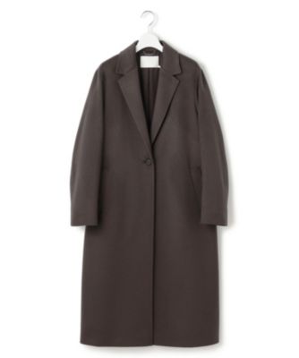 ICB(アイシービー) 黒　コート　カシミヤ100% ICB(アイシービー)の【CLASSY.1月号掲載】WoolRever ロング