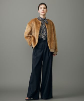 自由区 L(ジユウク エル)の【カタログ掲載】ファー アウター
