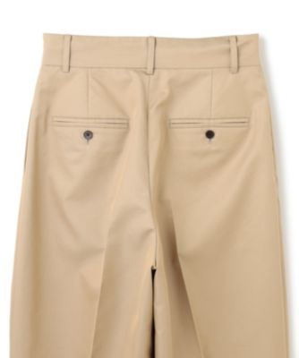 未使用 uncrave アンクレイヴ 撥水 チノギャバジン ベーシックトラウザー uncrave(アンクレイヴ)の【撥水・手洗い可】チノギャバジン