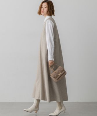 23区 S(ニジュウサンク エス)のラメミックスツイード Vネック