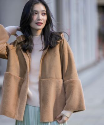 ANY SIS(エニィスィス)のLuxuryフェイクムートン コート通販 | 集英社