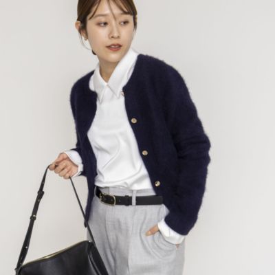 NOLLEY'S(ノーリーズ)のウォッシャブルNEWオトナサテン襟付きブラウス