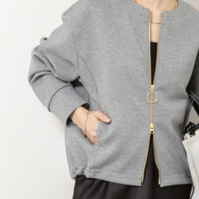 NOLLEY'S(ノーリーズ)のウォッシャブルダンボールブルゾン通販