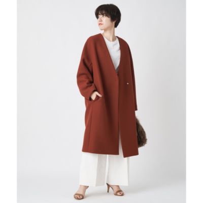 GALLARDAGALANTE ウールノーカラーコート