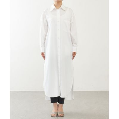 Whim Gazette(ウィム ガゼット)のロングシャツワンピース通販
