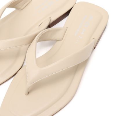 Whim Gazette(ウィム ガゼット)の【MOHI】スクエアトングサンダル通販