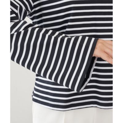 Whim Gazette ボーダープルオーバー ウィムガゼット Whim Gazette ランダムボーダープルオーバー