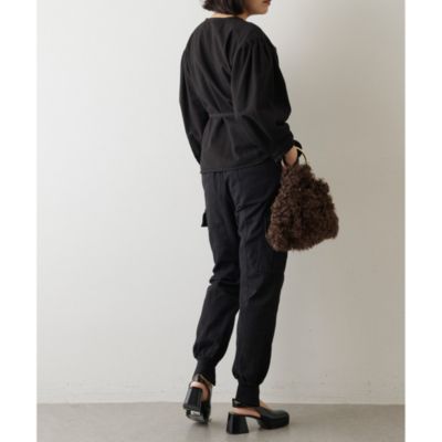 【41800円／Whim Gazette購入】Col Pierrot裾リブデニム Whim Gazette(ウィム ガゼット)の【Col Pierrot】裾リブデニムパンツ