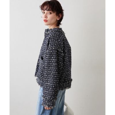 Whim Gazette(ウィム ガゼット)の【THE PAUSE】ツイードクルー