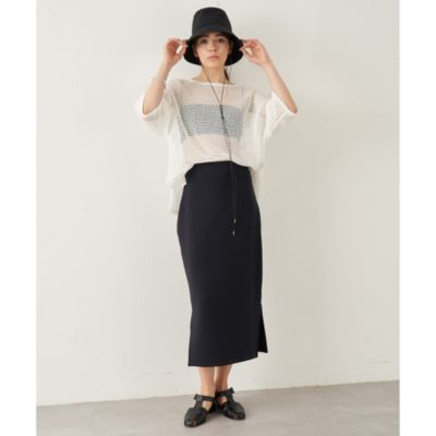 Whim Gazette(ウィム ガゼット)の半袖メッシュプルオーバー通販