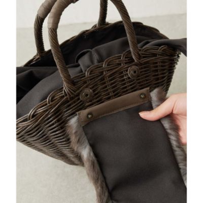 Whim Gazette(ウィム ガゼット)の【The BagmatiI】FUR MINI