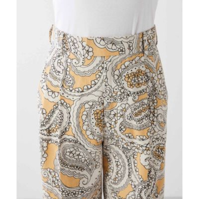 Whim Gazette(ウィム ガゼット)のペイズリープリントパンツ通販