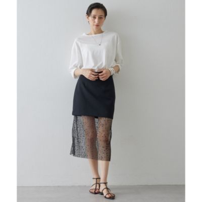 【GEMINI】プリーツチュールスカート Whim Gazette(ウィム ガゼット)の【GEMINI】プリーツチュールスカート