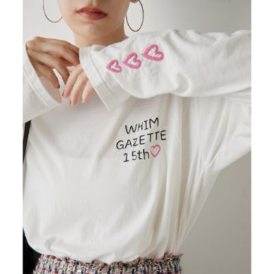 【未使用】ウィムガゼット【15th Anniversary】ロングTシャツ 15th Anniversary】ロングTシャツ | Whim Gazette(ウィム