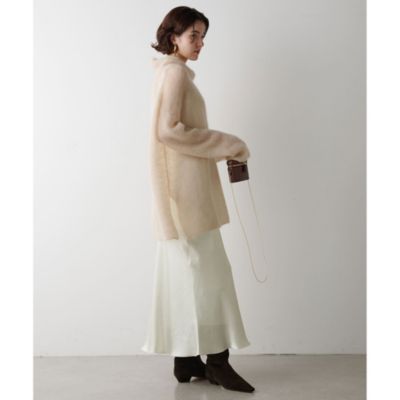 新品　Whim Gazette ウィム ガゼット　ヴィンテージサテンスカート Whim Gazette(ウィム ガゼット)のヴィンテージサテンスカート通販