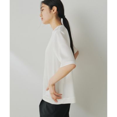 Whim Gazette(ウィム ガゼット)のサテンTEEブラウス通販 | mirabella