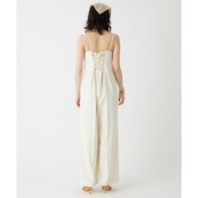 Whim Gazette(ウィム ガゼット)の【THE PAUSE】ダブルクロスサロペット