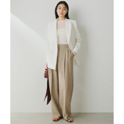 【新品未使用】ウィム ガゼット　シアーダブルジャケット　大人気　完売品！ Whim Gazette(ウィム ガゼット)のシアーダブルジャケット通販