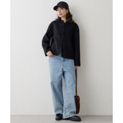 Whim Gazette(ウィム ガゼット)のセンタープレスデニムパンツ通販