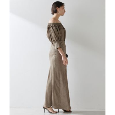 Whim Gazette ツイル顔料染めスカート ツイル顔料染めスカート | Whim Gazette(ウィム ガゼット