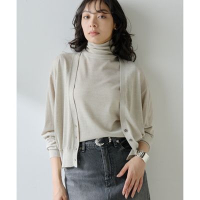 Whim Gazette ★サマーノースリニット Whim Gazette(ウィム ガゼット)の16Gタートルノースリーブプル